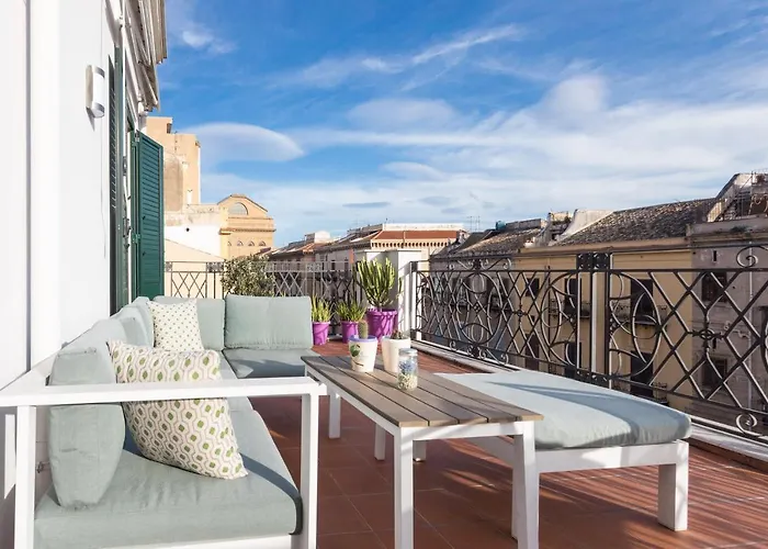 Daire Central Apartment With Terrace Near Teatro Massimo