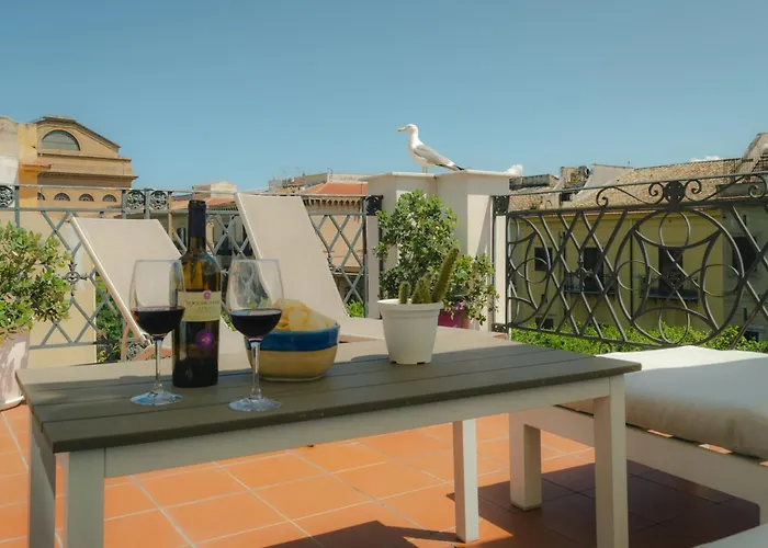 Daire Central Apartment With Terrace Near Teatro Massimo