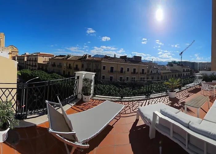Daire Central Apartment With Terrace Near Teatro Massimo *
